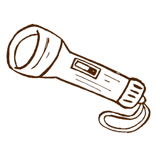 Vector Flashlight Torch Transparent PNG Image