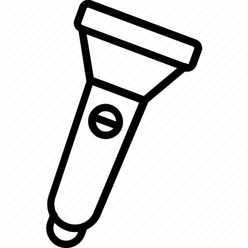 Flashlight Vector Transparent PNG Image