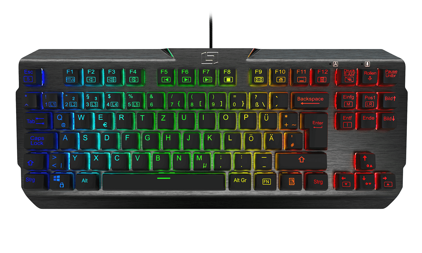 Light Keyboard Led Gaming Transparent PNG Image