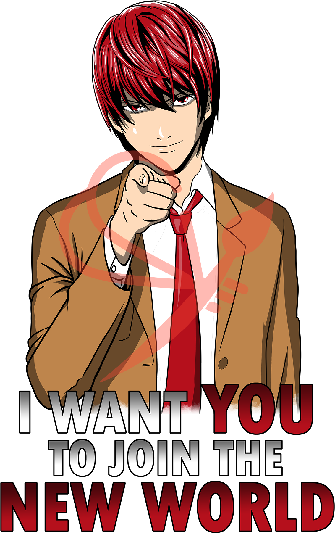 Light Anime Yagami Transparent PNG Image