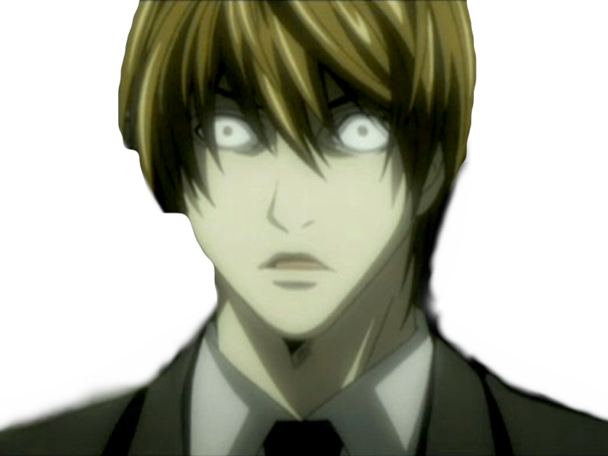 Light Anime Yagami Transparent PNG Image