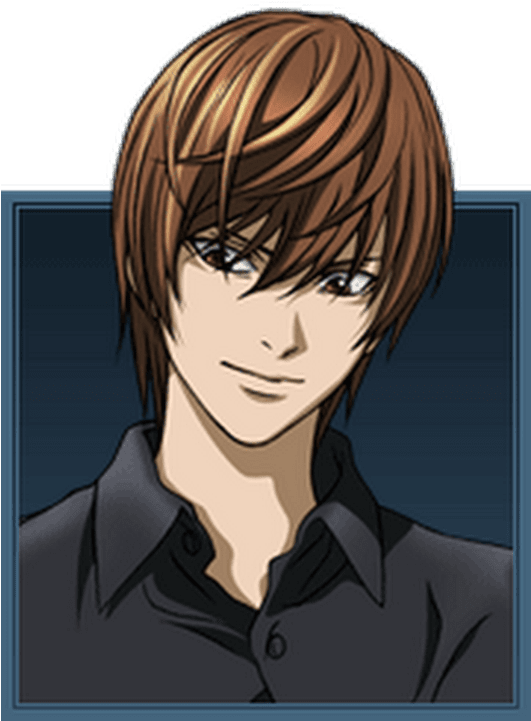 Light Anime Yagami Transparent PNG Image