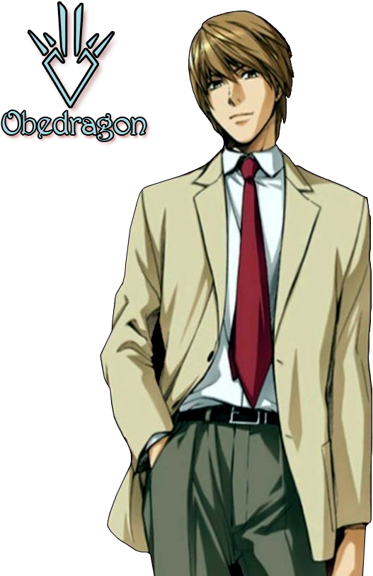 Note Light Death Yagami Transparent PNG Image