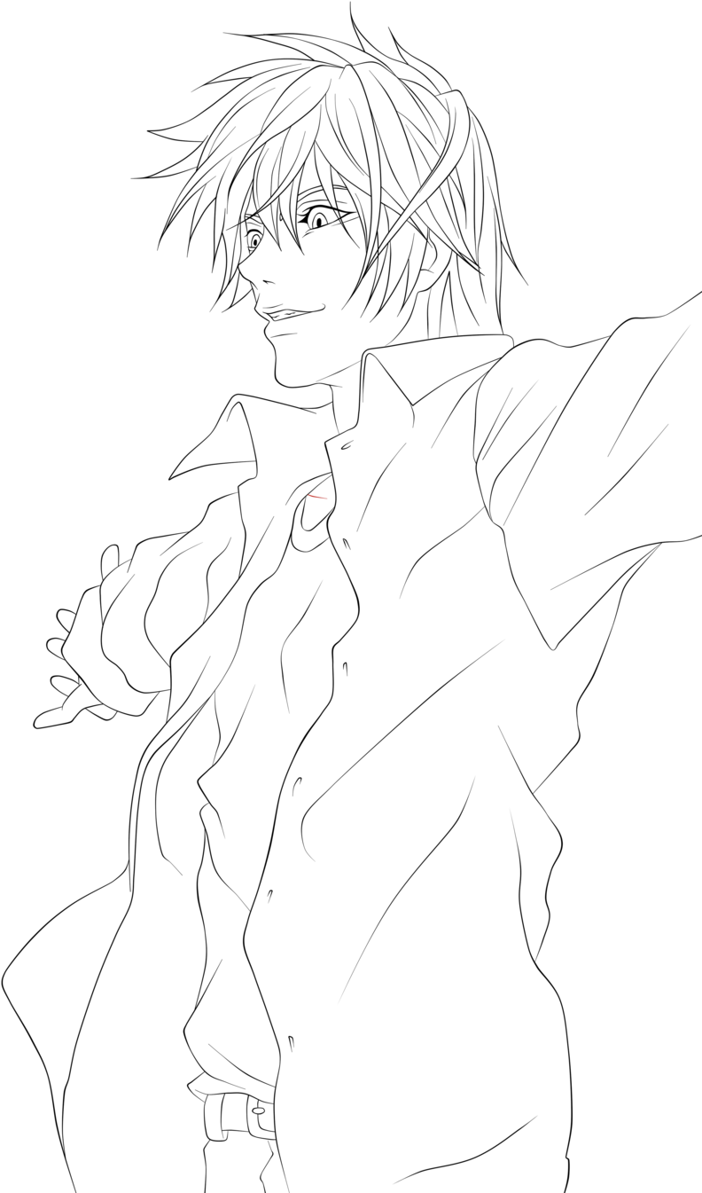 Light Drawing Yagami Transparent PNG Image