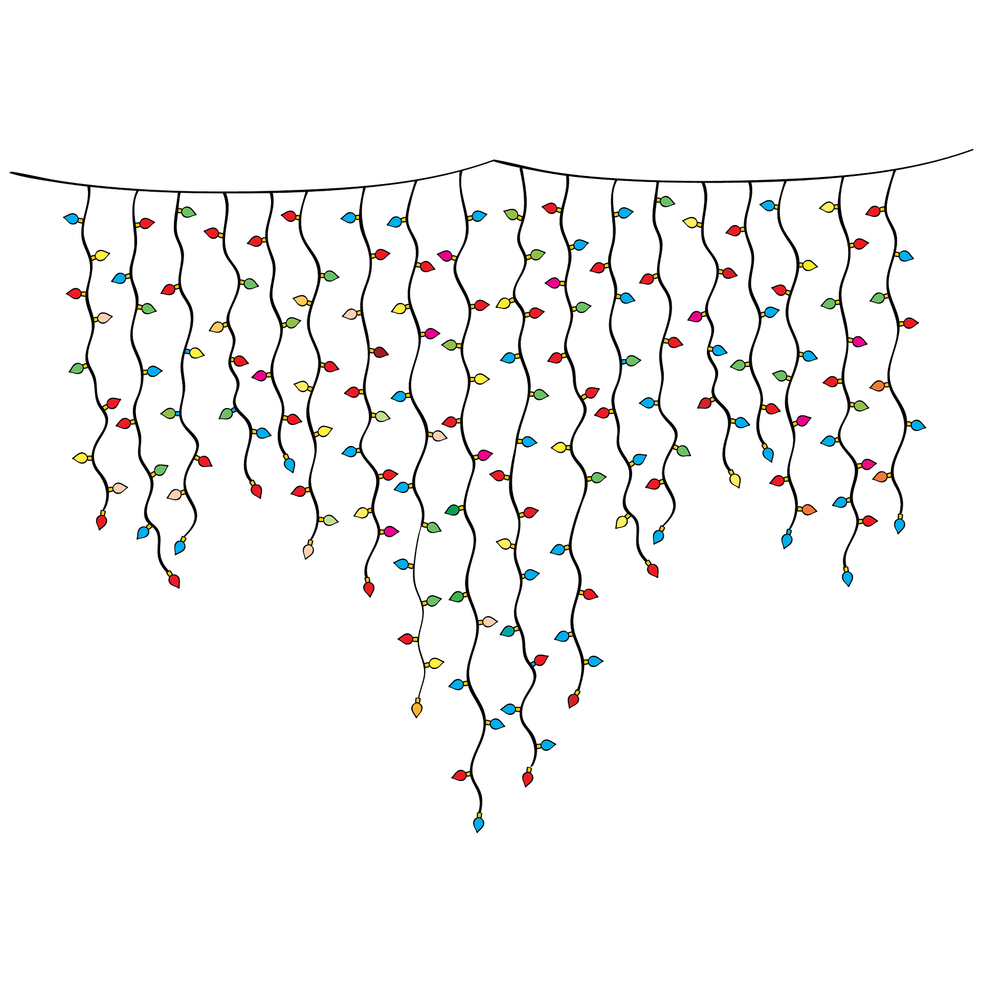 Light Led Garland Transparent PNG Image