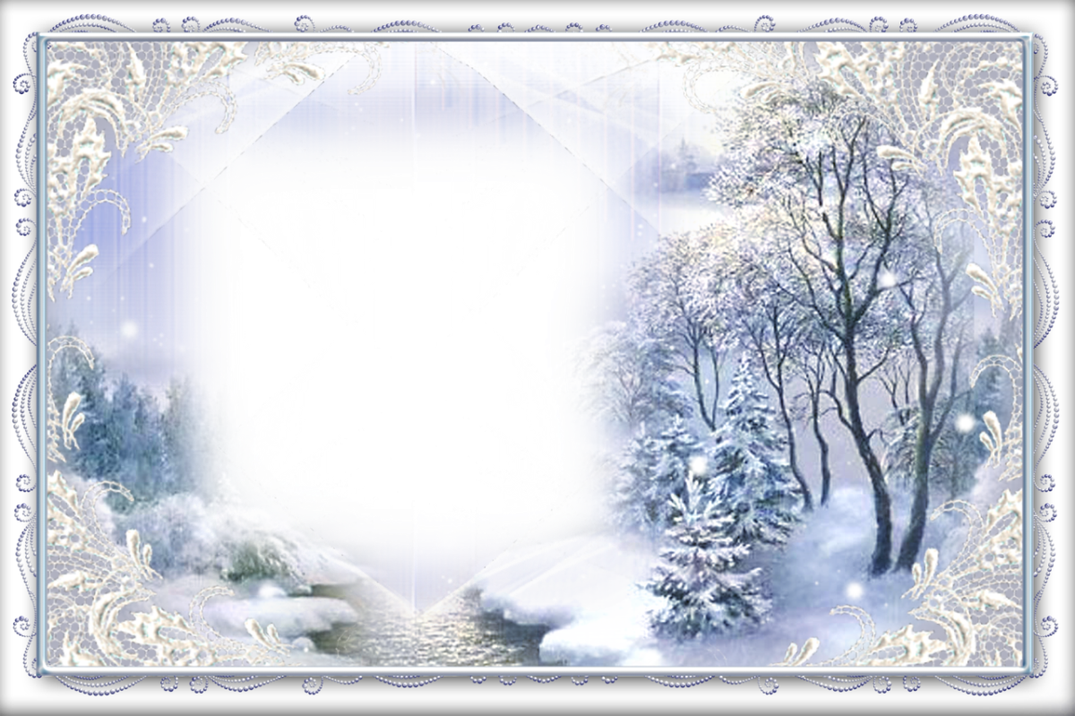 Frames Winter Light Transparent PNG Image