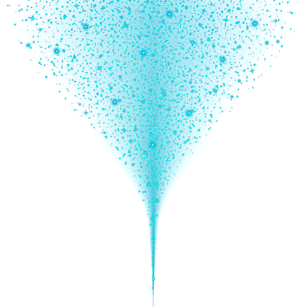 Blue Light Effect Icon Transparent PNG Image