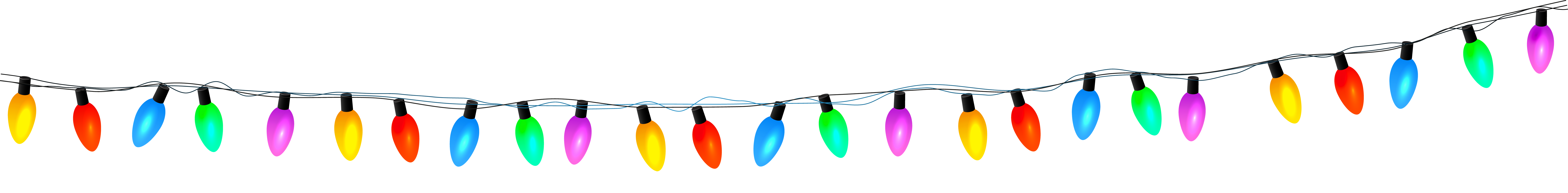 Lights Christmas Transparent PNG Image