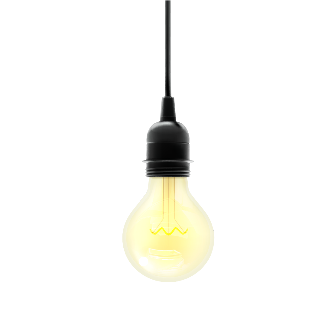 Light Lamp Incandescent Yellow Bulb Transparent PNG Image