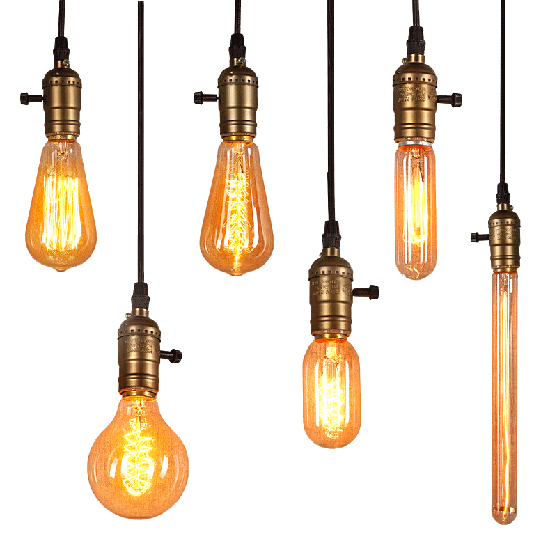 Light Edison Lighting Bulb File Transparent PNG Image