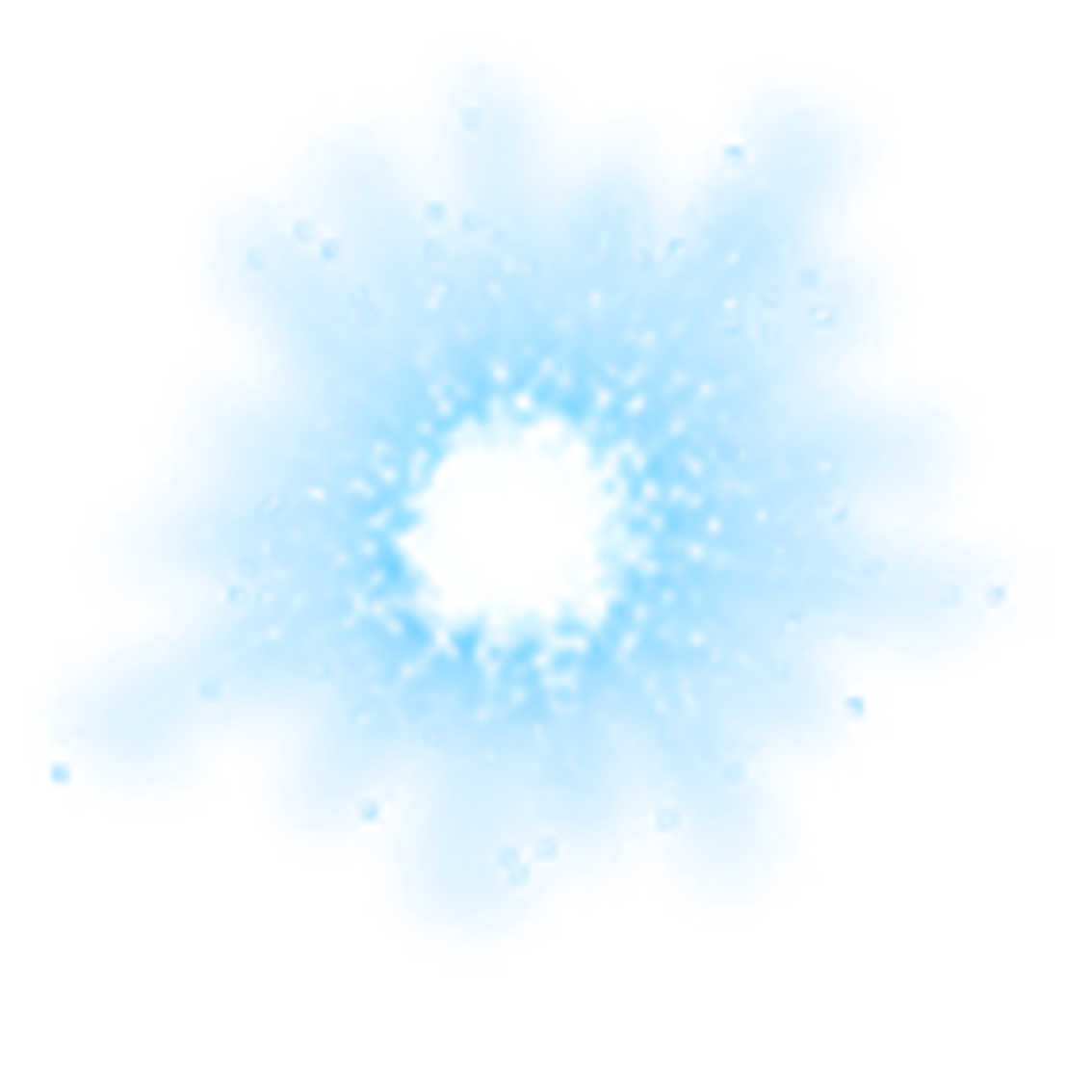 Light Magic Effect Meteor Frame Transparent PNG Image