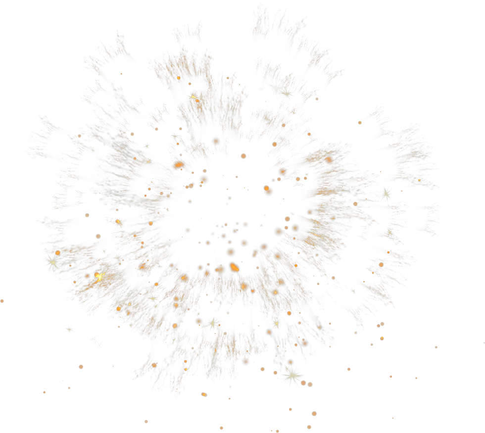 Explosion Symmetry Particle Pattern Dynamic Effect Transparent PNG Image