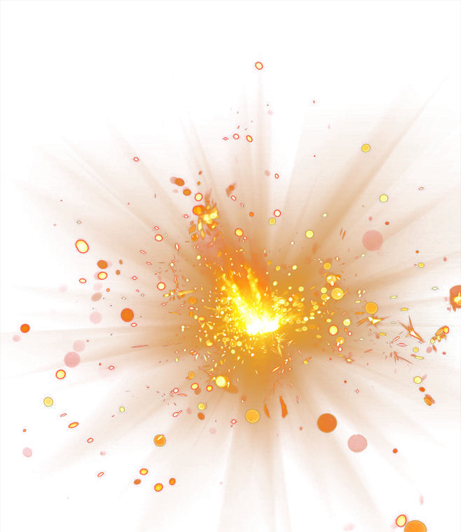 Spot Explosion Effect Light Transparent PNG Image