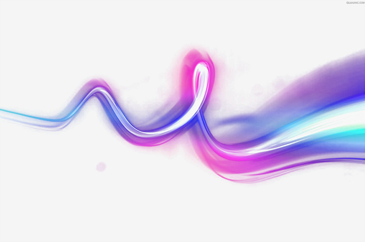Light Lines Flow Violet Emitting Line Transparent PNG Image