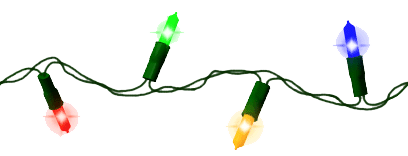 Christmas Lights Transparent PNG Image