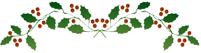 Holly Lights Transparent PNG Image