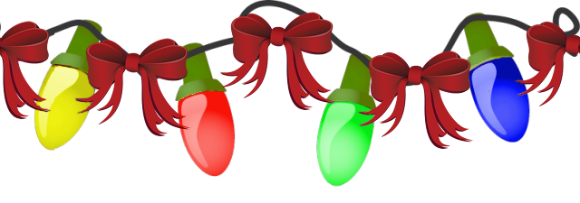Christmas Lights Transparent PNG Image