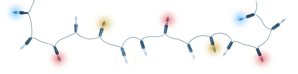 Christmas Lights Transparent PNG Image