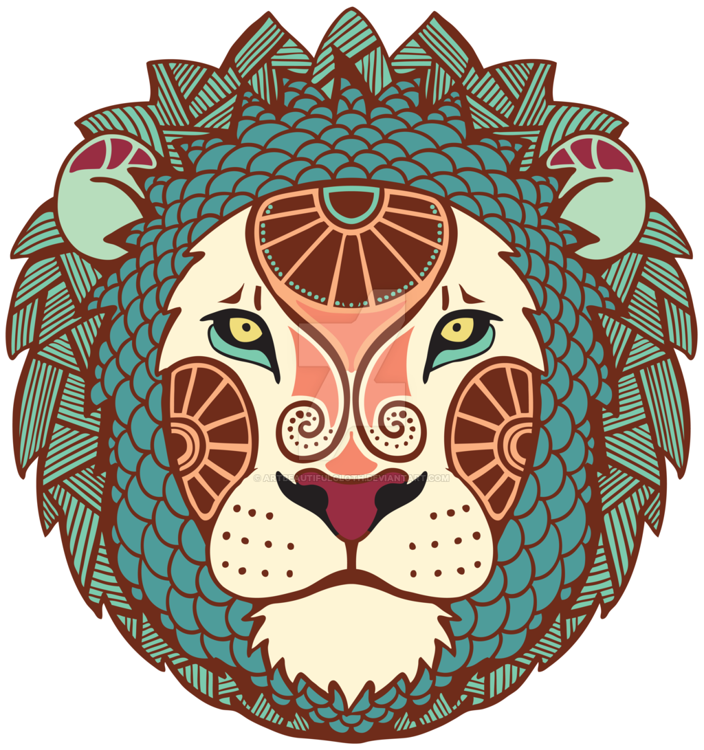 Lion Head Transparent PNG Image
