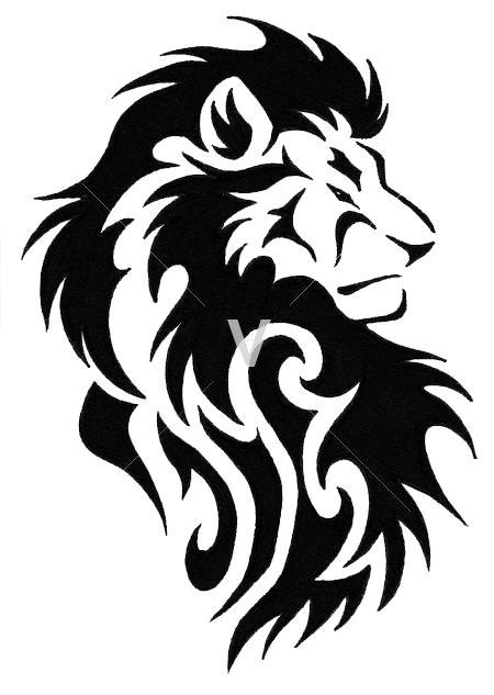Lion Tattoo Transparent PNG Image