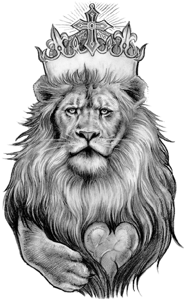 Lion Tattoo Transparent PNG Image