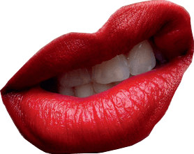 Red Lips Transparent PNG Image