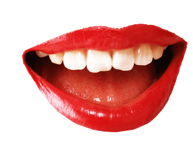 Red Lips Transparent PNG Image