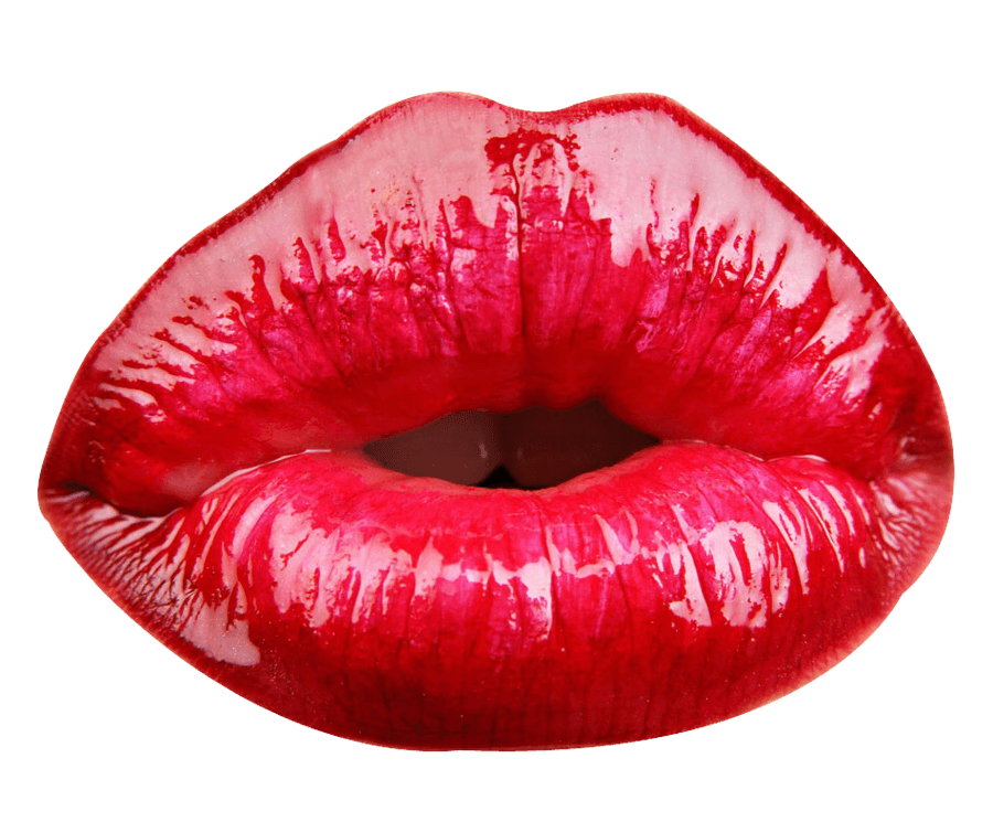 Red Lips Transparent PNG Image