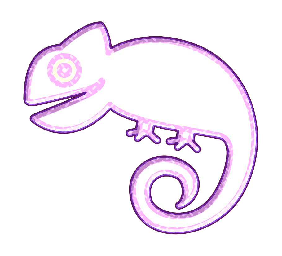 Purple Lizard Transparent PNG Image