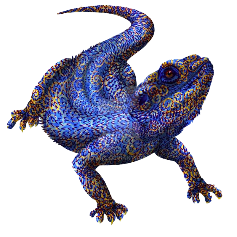 Purple Lizard Transparent PNG Image