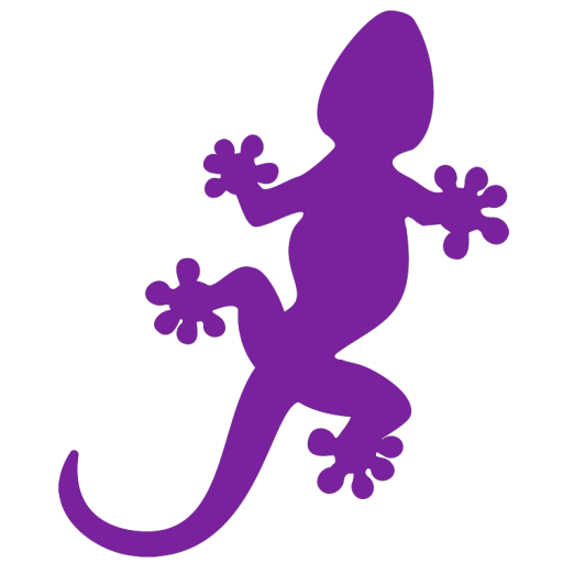 Purple Lizard Transparent PNG Image