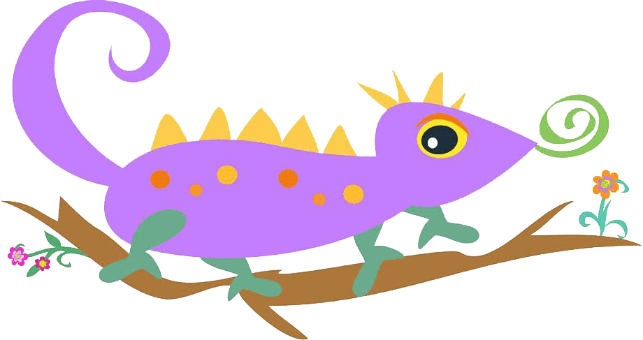Purple Lizard File Transparent PNG Image