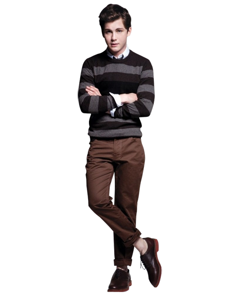 Logan Lerman Transparent PNG Image