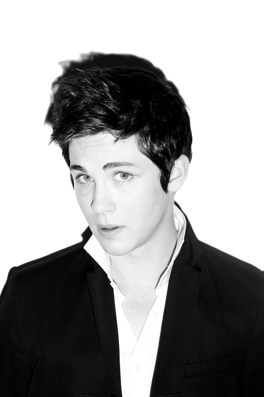 Logan Lerman Background Transparent PNG Image