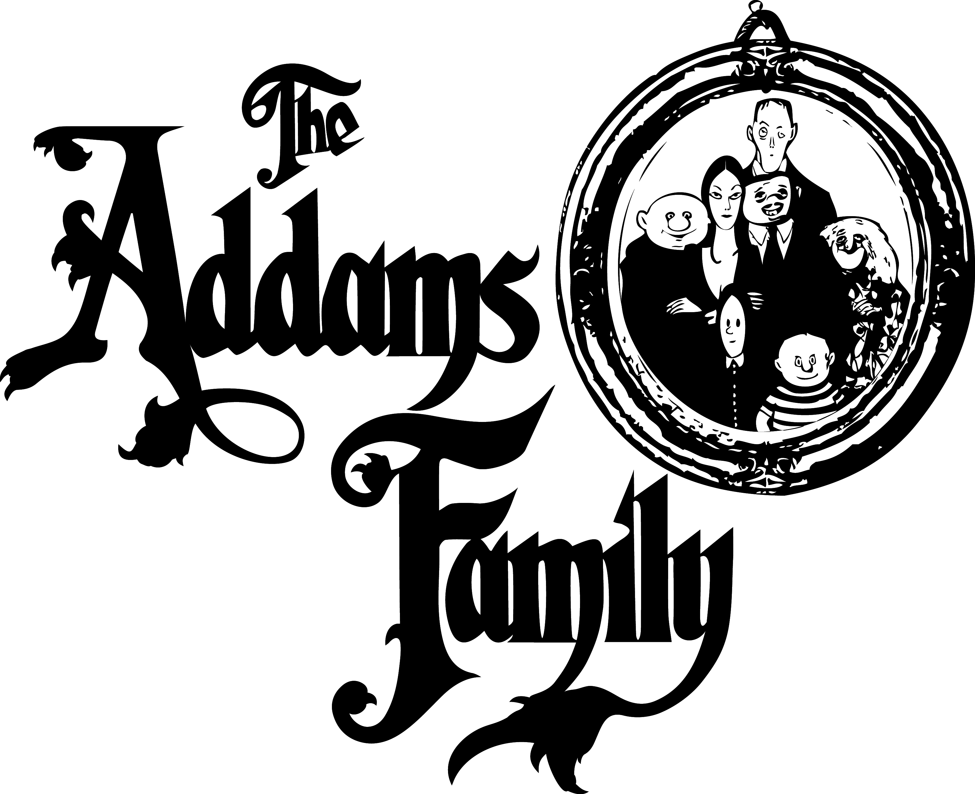 Logo The Addams Family Transparent PNG Image
