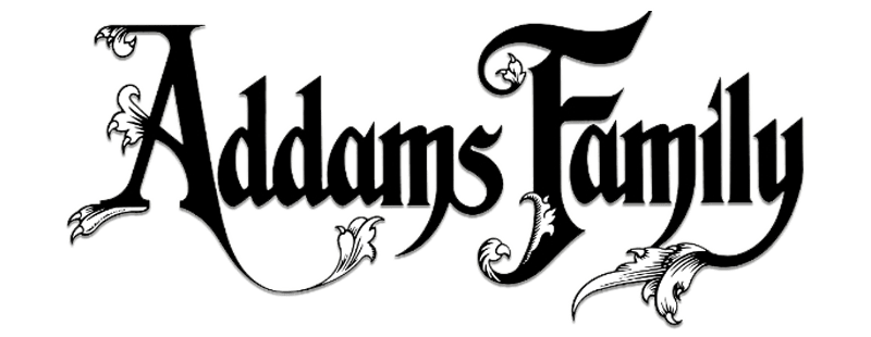 Logo The Addams Family Transparent PNG Image