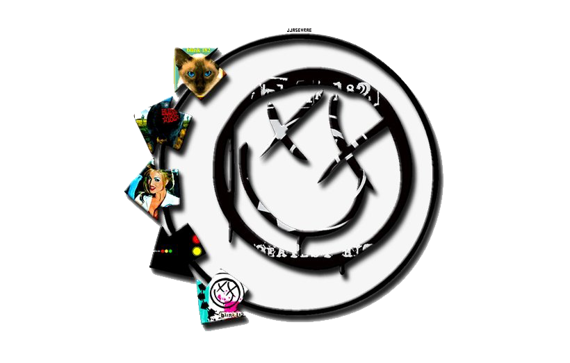 Logo Blink-182 Transparent PNG Image