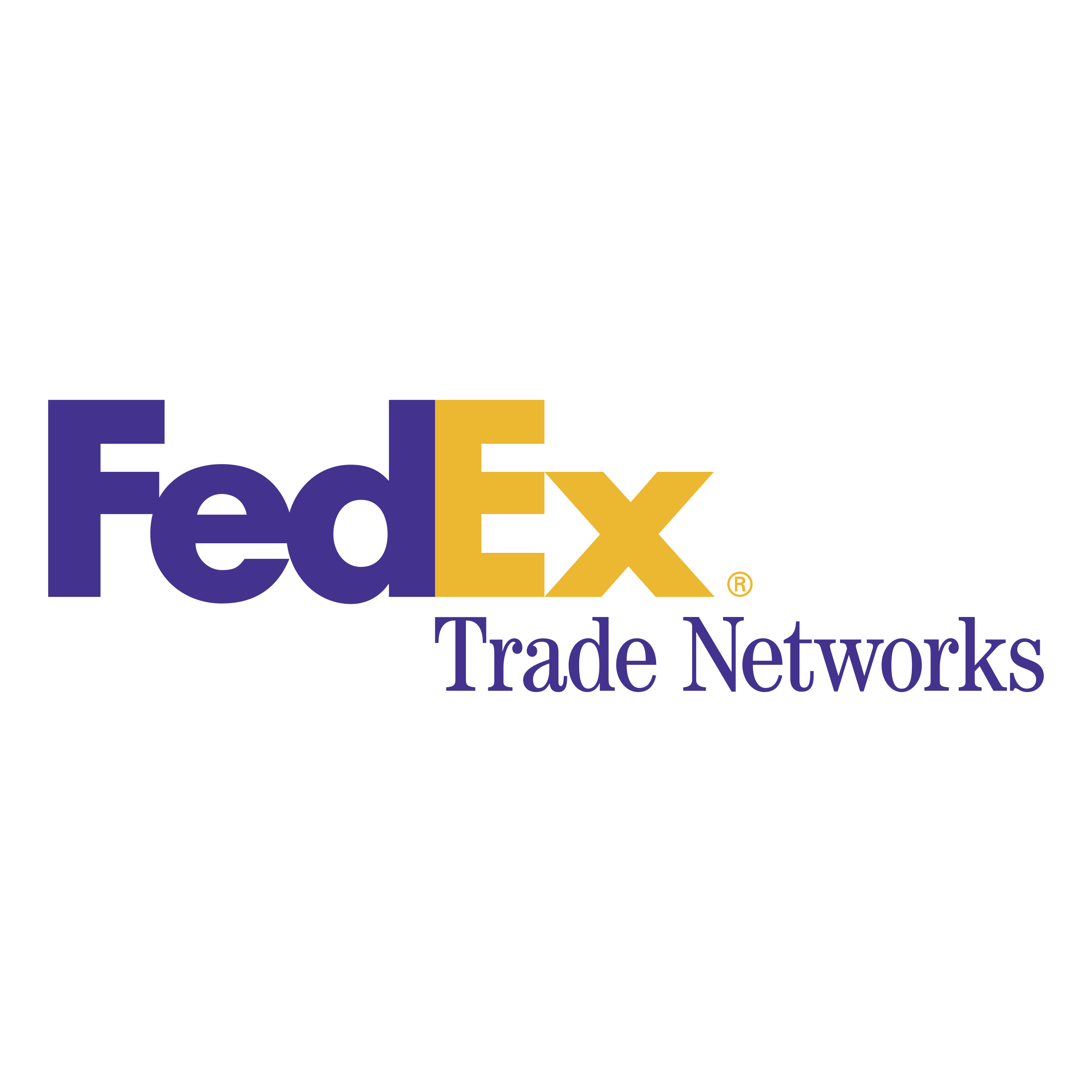 Logo Fedex Transparent PNG Image