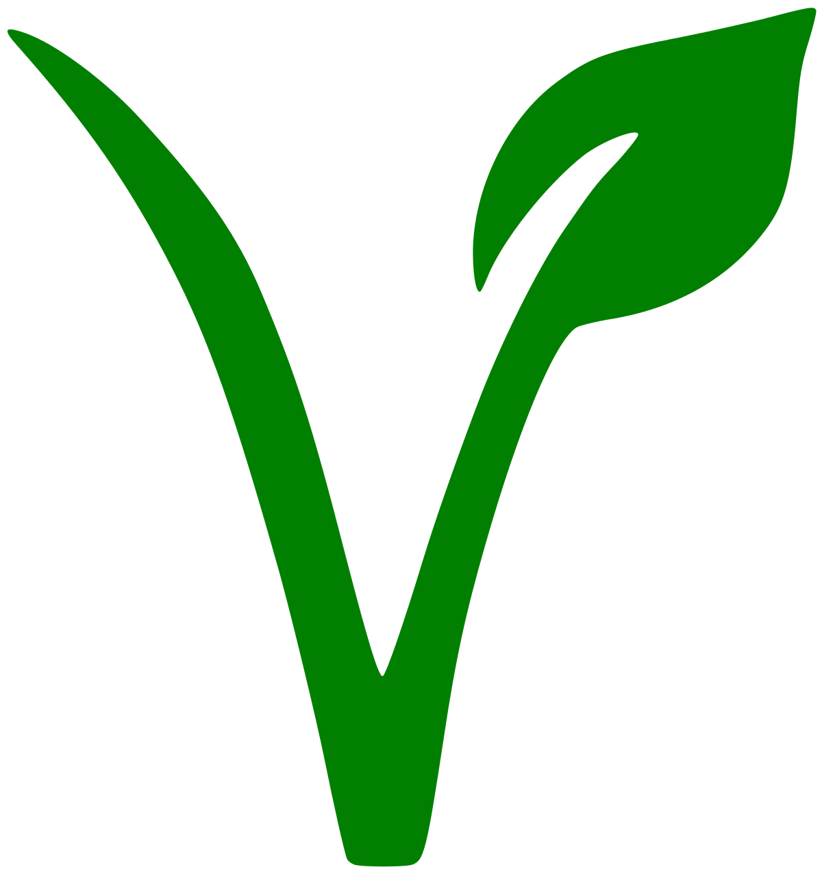 Logo Vegan Transparent PNG Image