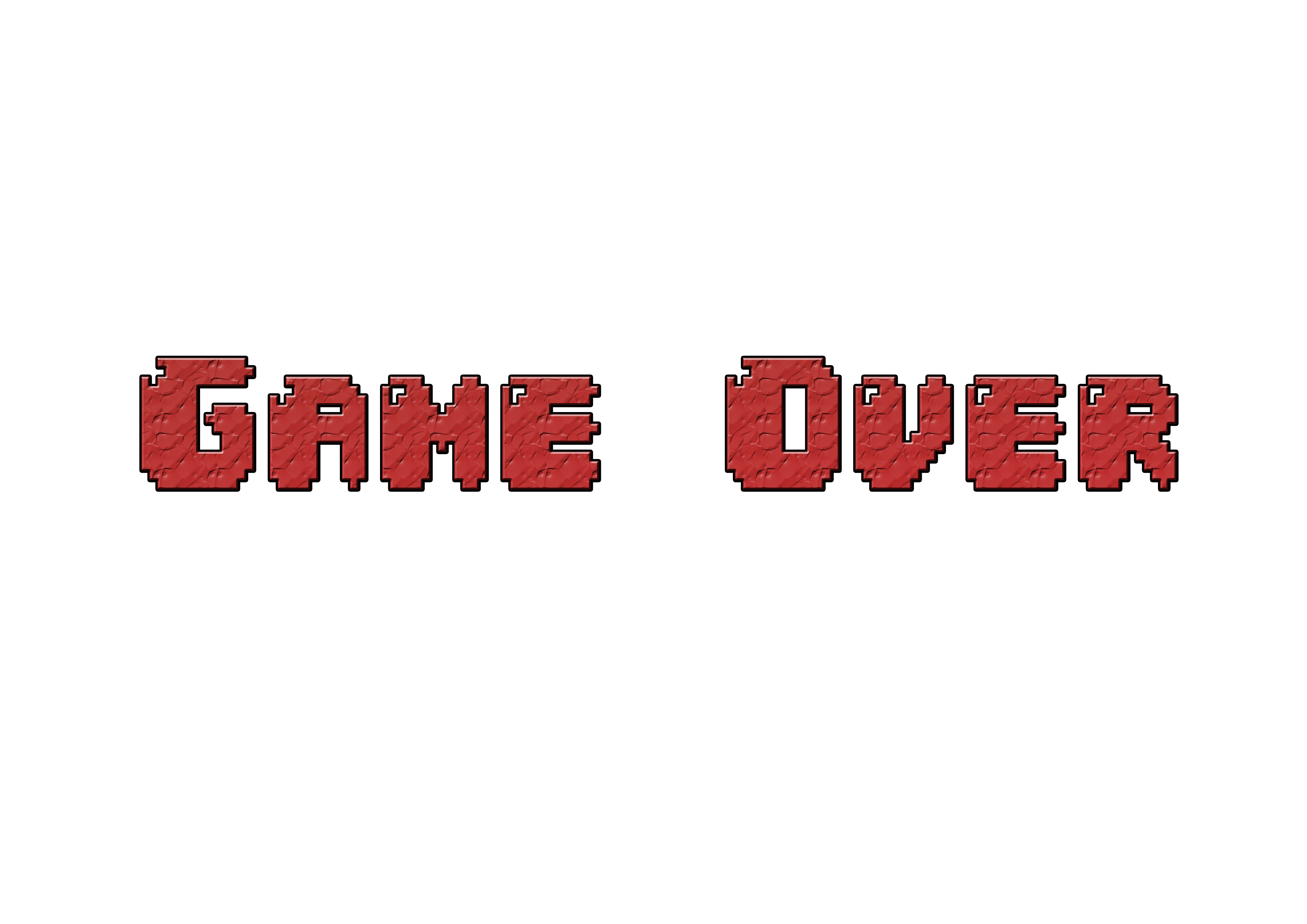 Logo Game Over File Transparent PNG Image