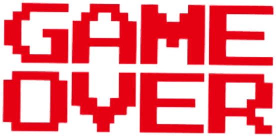 Logo Game Over Transparent PNG Image