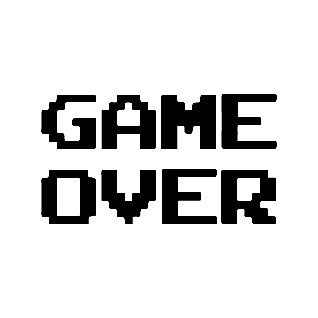 Logo Game Over Transparent PNG Image