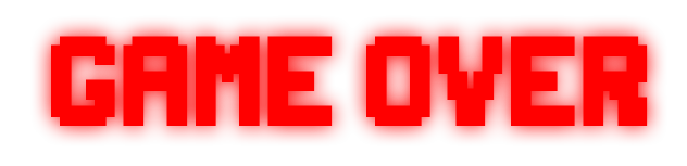 Logo Game Over Transparent PNG Image