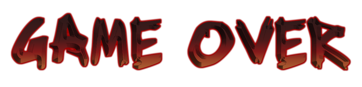 Logo Game Over Transparent PNG Image