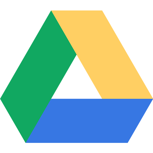 Logo Google Drive Docs Transparent PNG Image