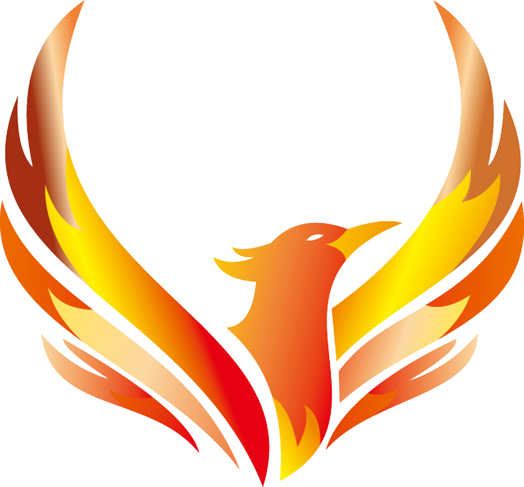 Logo Vector Design Illustration Phoenix Transparent PNG Image