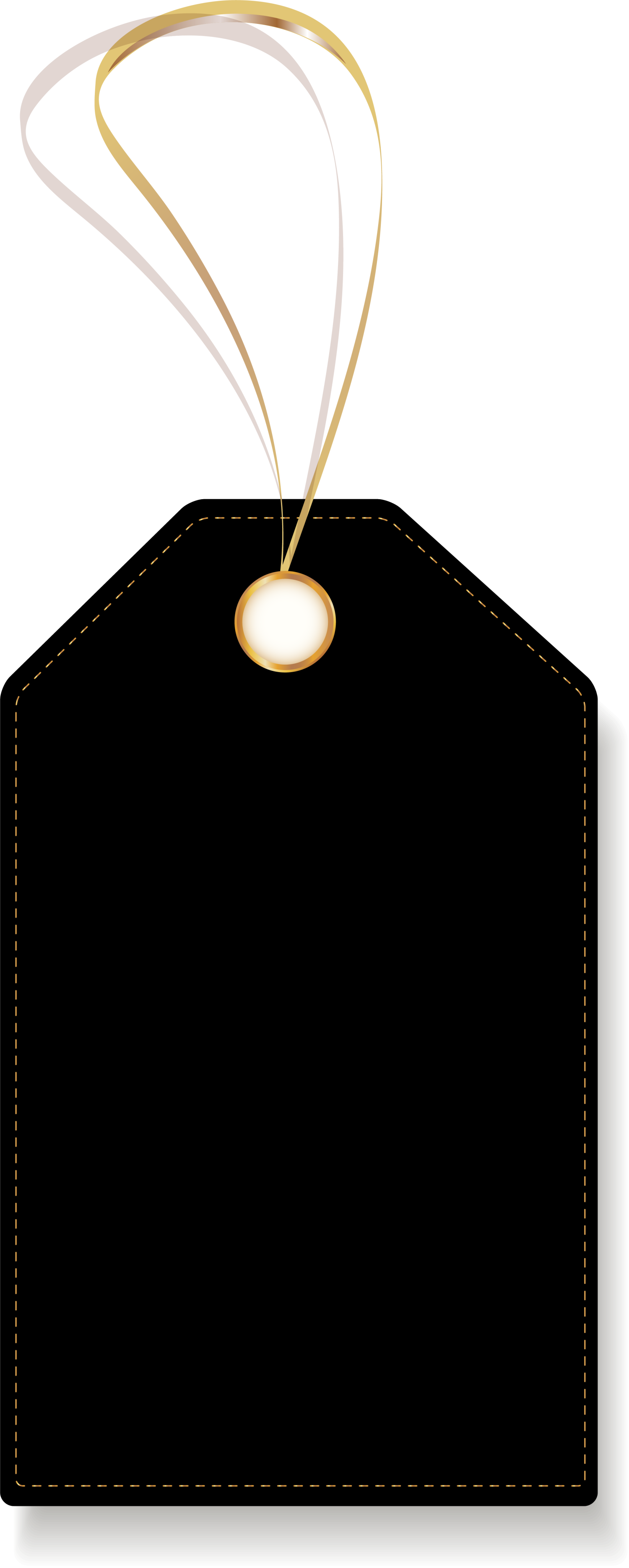 Google Price Tag Black Simplified Transparent PNG Image
