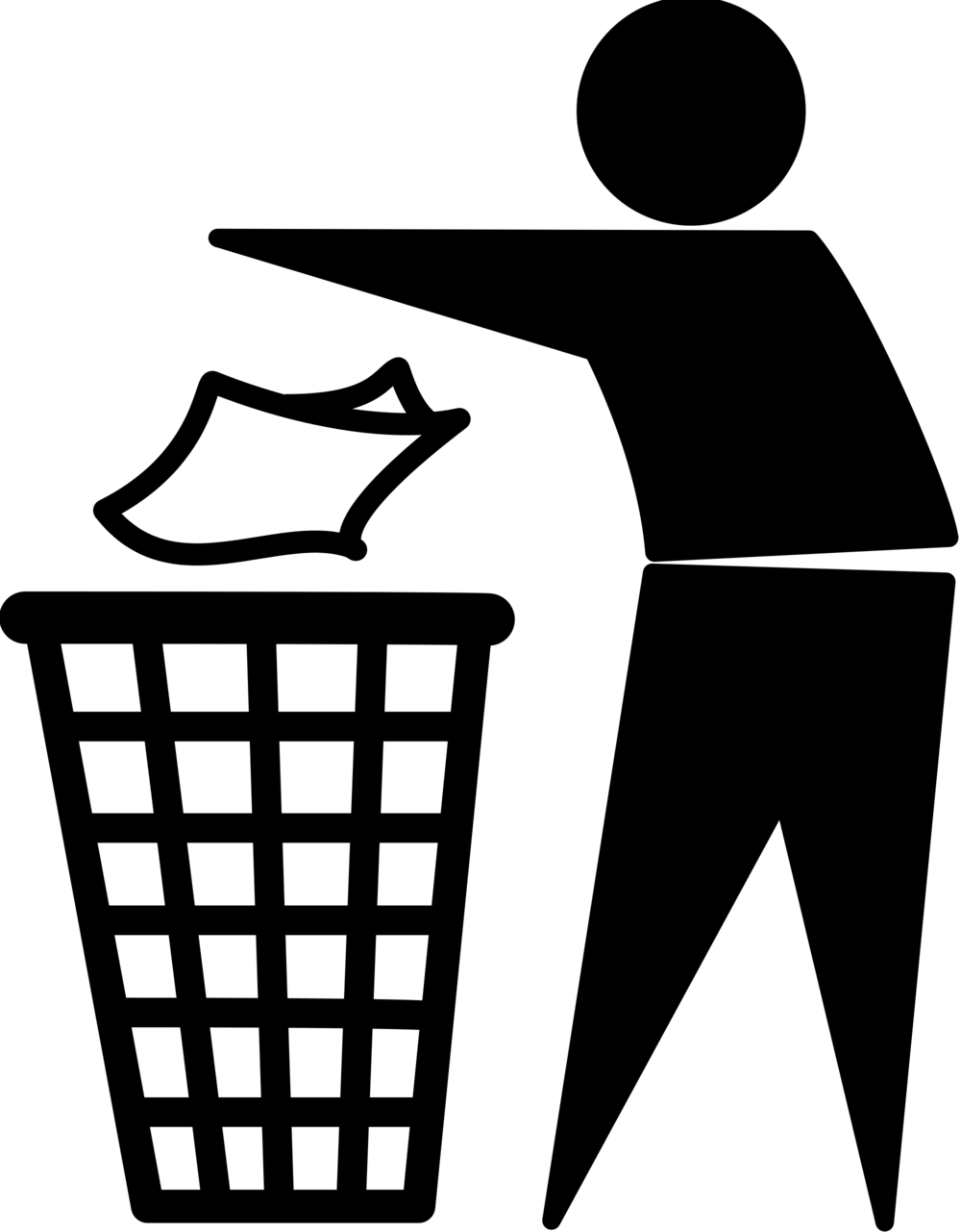 Recycle Logo Tidy Man Transparent PNG Image