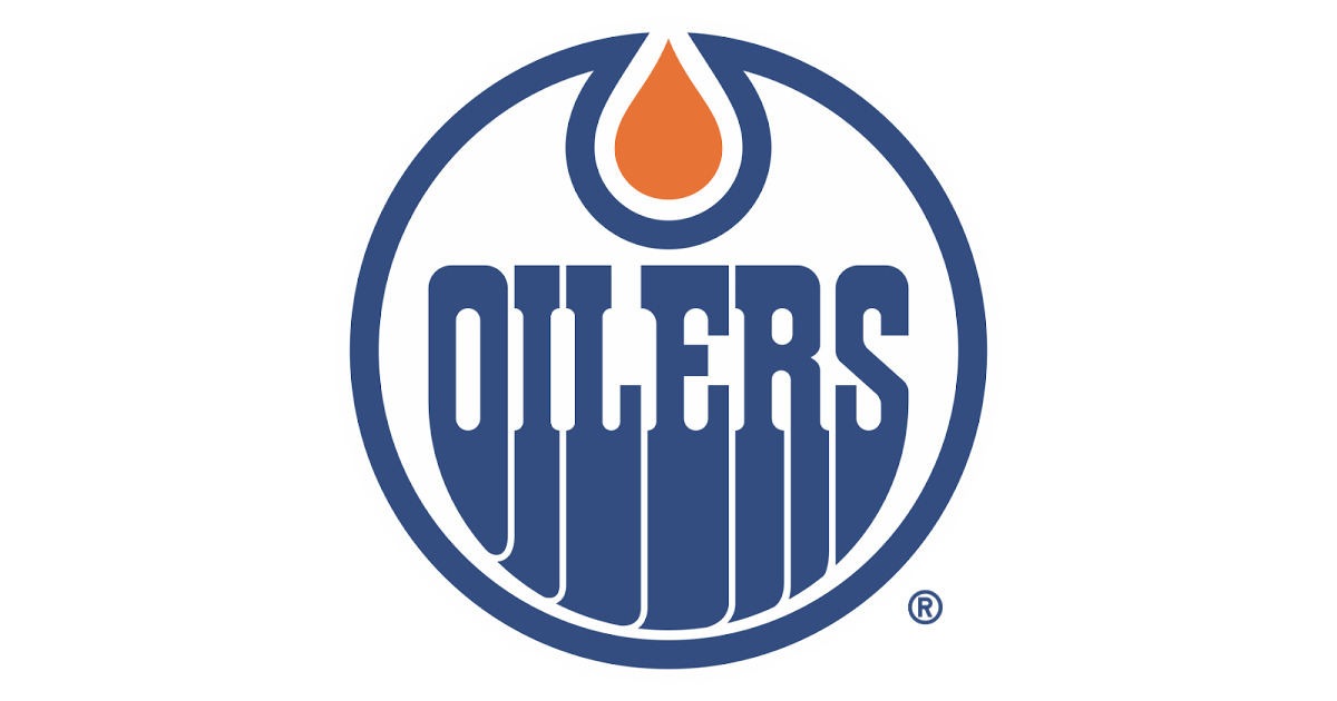 Logo Edmonton Oilers Text Transparent PNG Image