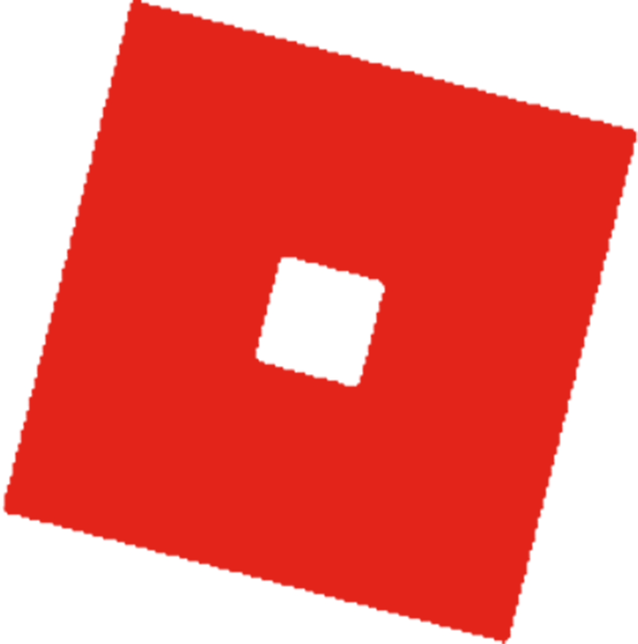 Roblox Logo Line Minecraft Red Transparent PNG Image